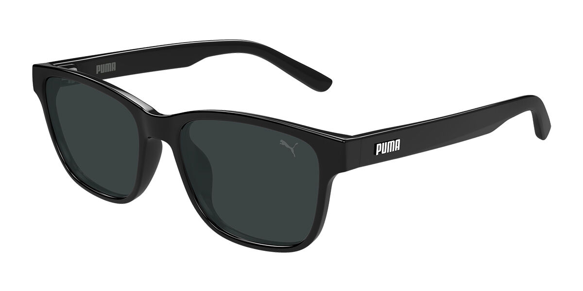 Puma PJ0088S Kids 001, Black frame, Smoke Grey lenses