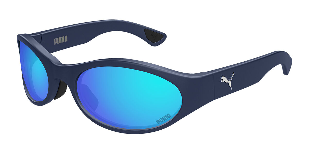 Puma PU0520S 004, Blue frame, Blue Mirror lenses