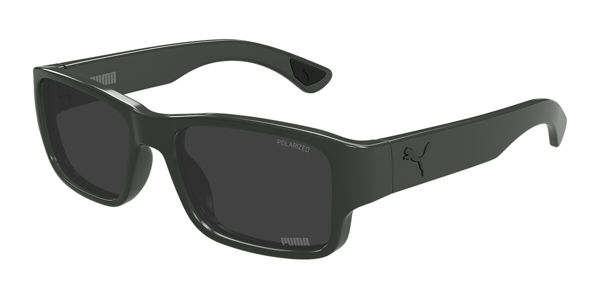 Puma PU0521SA Asian Fit Polarized 003, Grey frame, Grey Polarized lenses