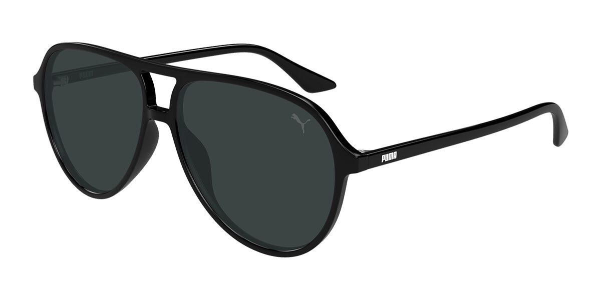 Puma PU0523S 001, Black frame, Smoke Grey lenses