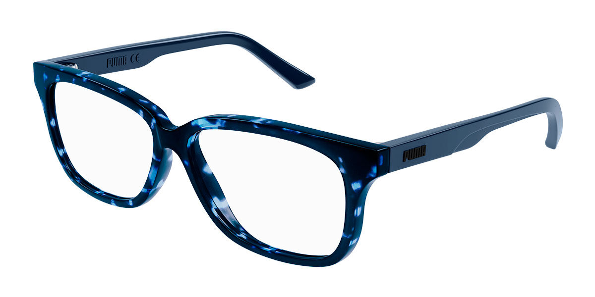 Puma PJ0070OA Asian Fit Kids 002, Tortoiseshell frame