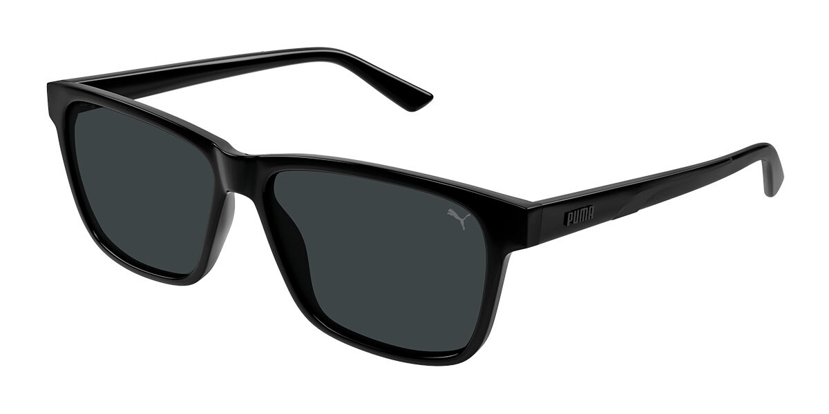 Puma PU0467S 001, Black frame, Smoke Grey lenses