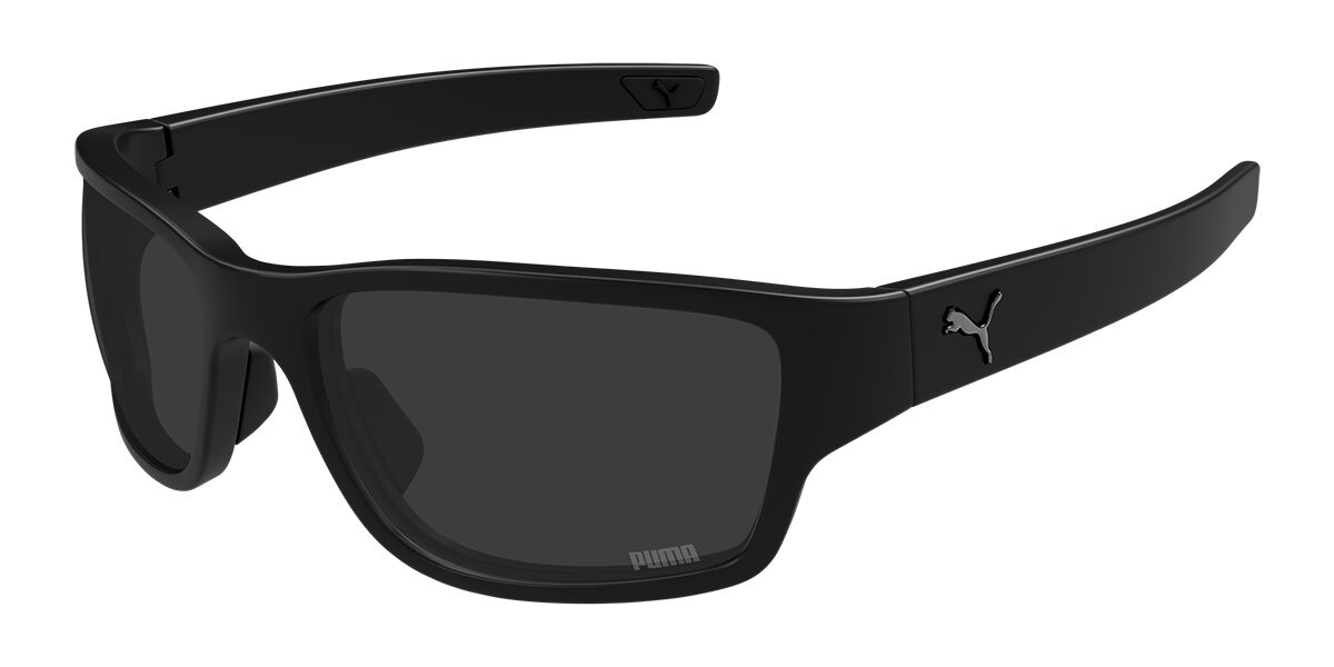 Puma PU0482S 001, Black frame, Smoke Grey lenses