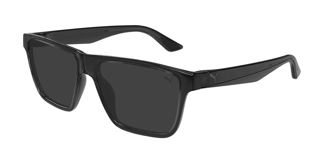 Puma PU0484S Polarized 002, Grey frame, Smoke Grey Polarized lenses