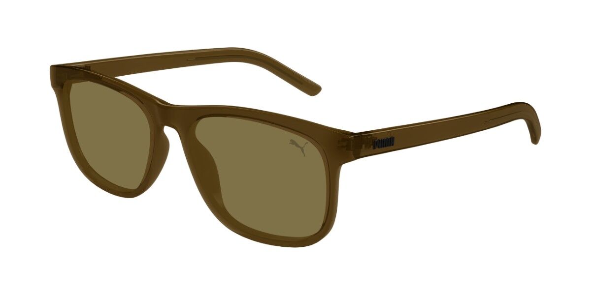 Puma PU0515S 005, Brown frame, Brown lenses
