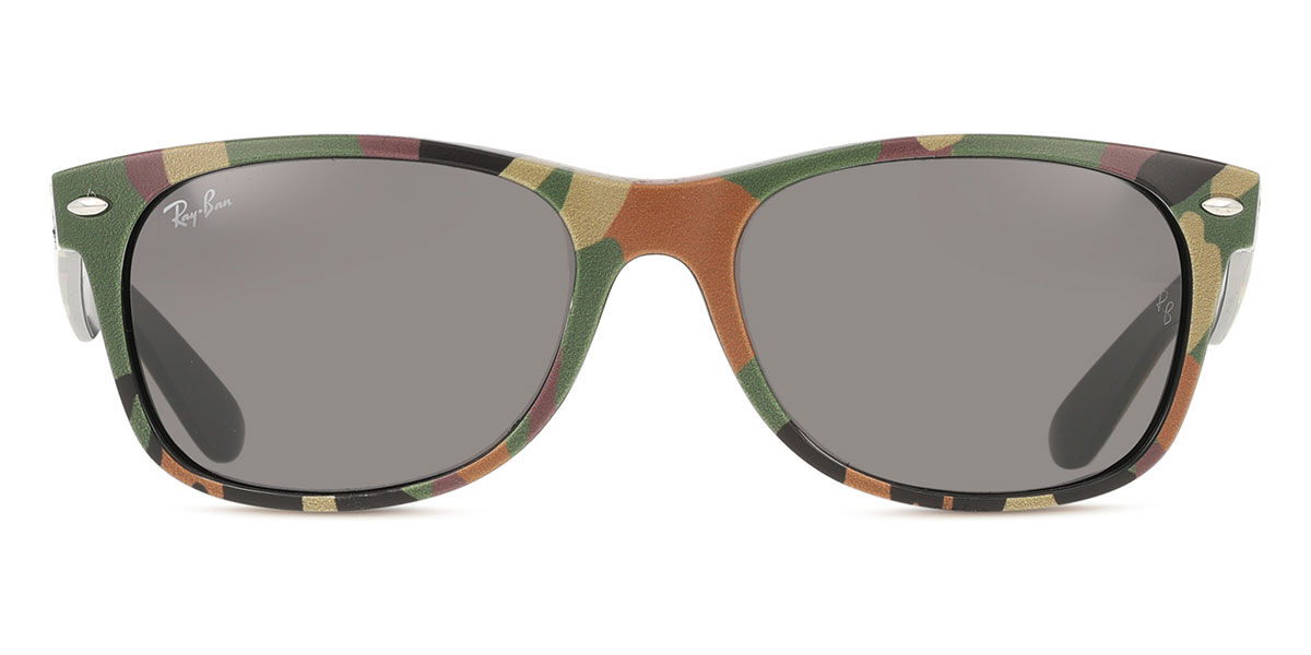 Ray-Ban RB2132 New Wayfarer 6822B1 Men's Sunglasses Pattern Size 55