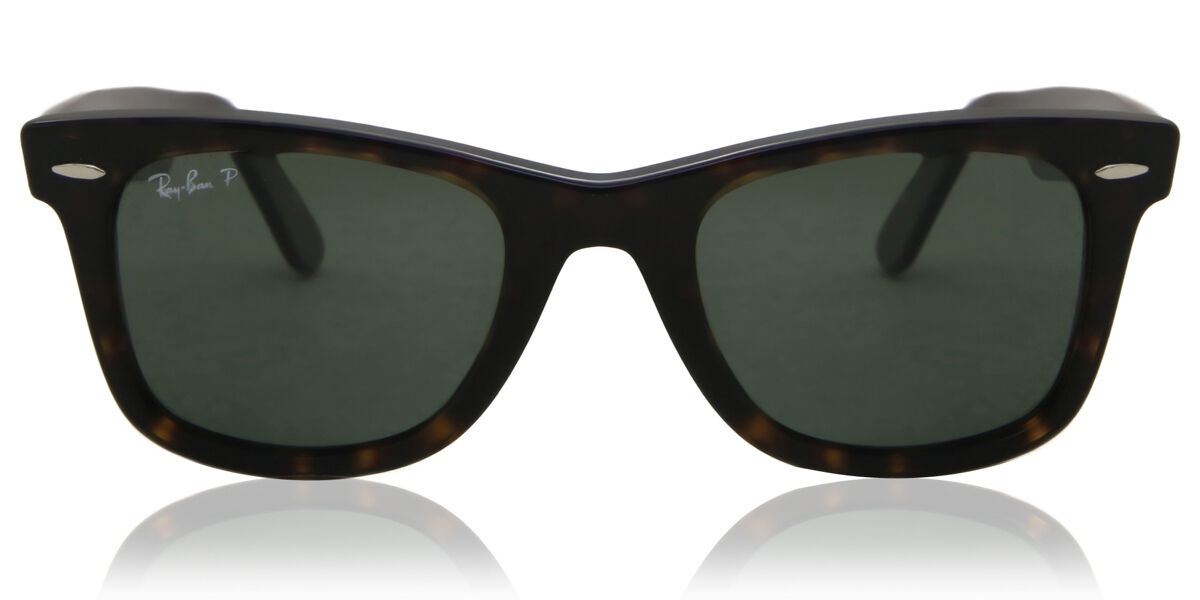 Ray-Ban RB2140 Original Wayfarer Polarized 902/58 Men's Sunglasses Tortoiseshell Size 50