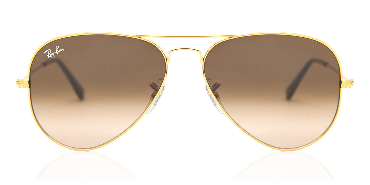 Ray-Ban RB3025 Aviator Large Metal 9001A5 Men's Sunglasses Gold Size 55