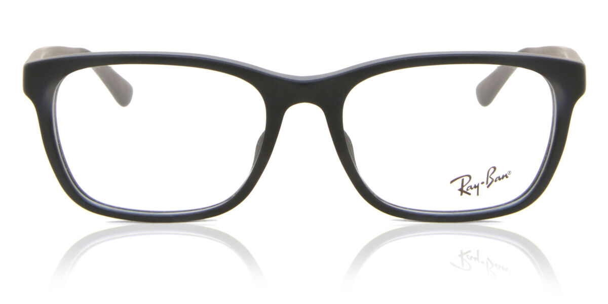 Ray-Ban RX5315D Asian Fit 2477 Men's Eyeglasses Black Size 53 (Frame Only) - Blue Light Block Available