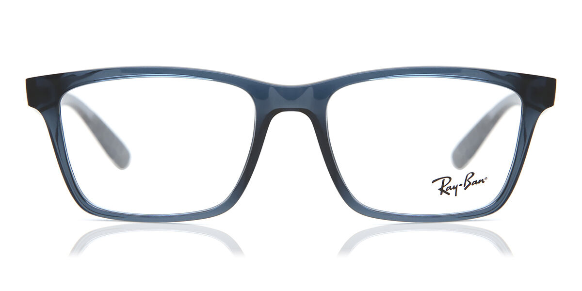 Ray-Ban RX7025 5719 Men's Eyeglasses Blue Size 53 (Frame Only) - Blue Light Block Available