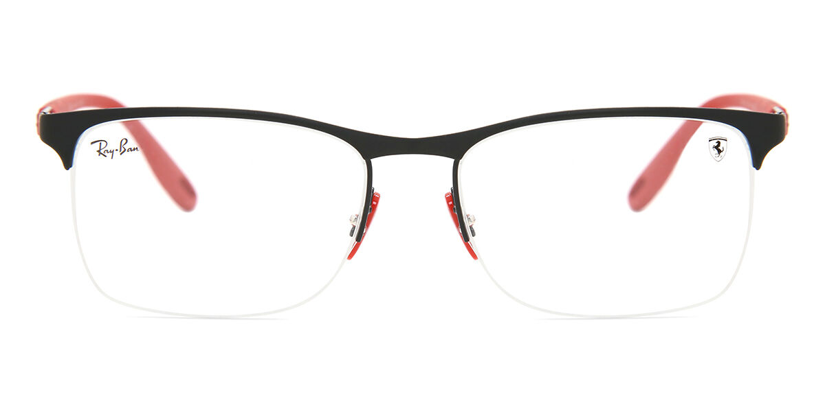 Ray-Ban RX8416M Ferrari F041 Men's Eyeglasses Black Size 54 (Frame Only) - Blue Light Block Available