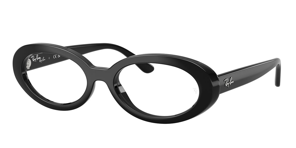 Ray-Ban RX2223VF Asian Fit 2000 Women's Eyeglasses Black Size 52 (Frame Only) - Blue Light Block Available