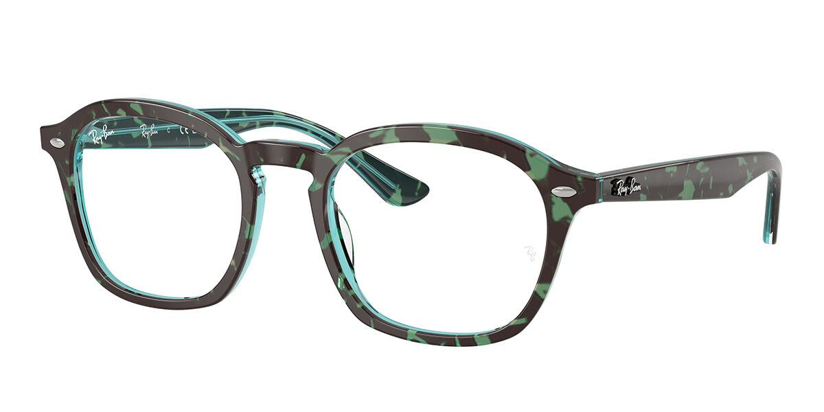 Ray-Ban RX5451F Asian Fit 8486 Men's Eyeglasses Tortoiseshell Size 50 (Frame Only) - Blue Light Block Available