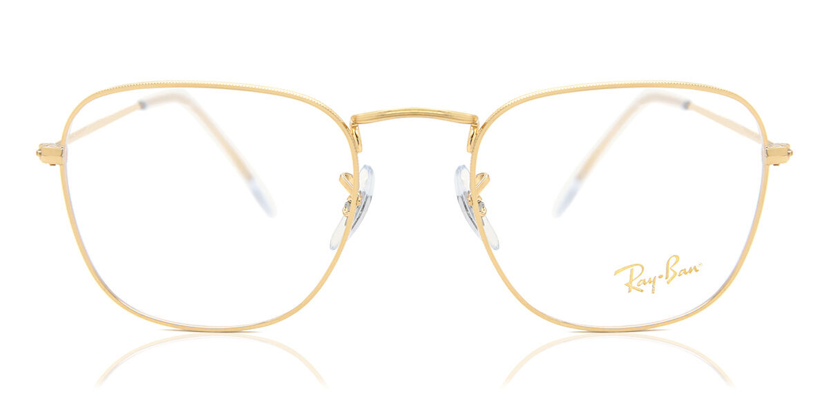 Ray-Ban RX3857V Frank 3086 Men's Eyeglasses Gold Size 51 (Frame Only) - Blue Light Block Available