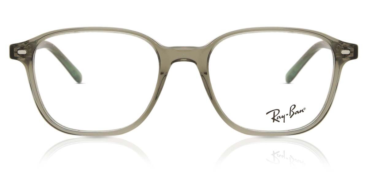 Ray-Ban RX5393 Leonard 8178 Men's Eyeglasses Green Size 49 (Frame Only) - Blue Light Block Available