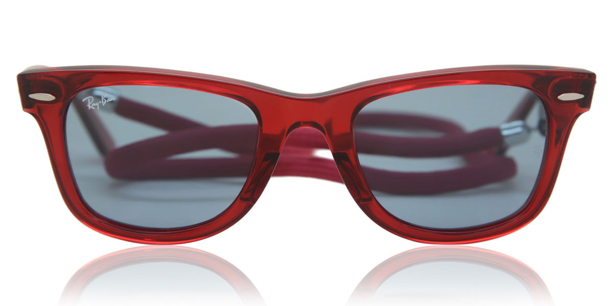 Ray-Ban RB2140 Wayfarer 661456, Red frame