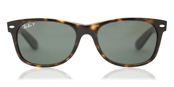 Ray-Ban RB2132 New Wayfarer Polarized 902/58, Tortoiseshell frame