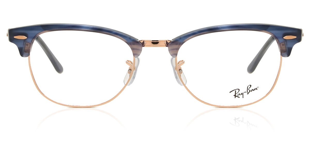 Ray-Ban RX5154 Clubmaster 8374, Blue frame