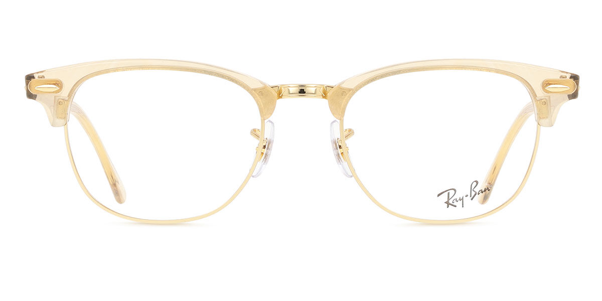 Ray-Ban RX5154 Clubmaster 8294, Brown frame