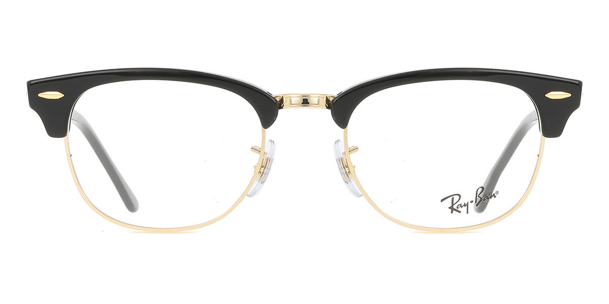 Ray-Ban RX5154 Clubmaster 5784, Gold frame