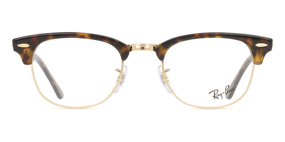 Ray-Ban RX5154 Clubmaster 8287, Gold frame