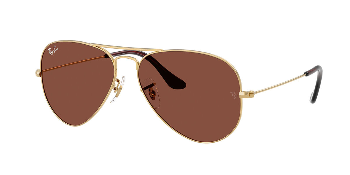 Ray-Ban RB3025 Aviator Large Metal 001/C5, Gold frame