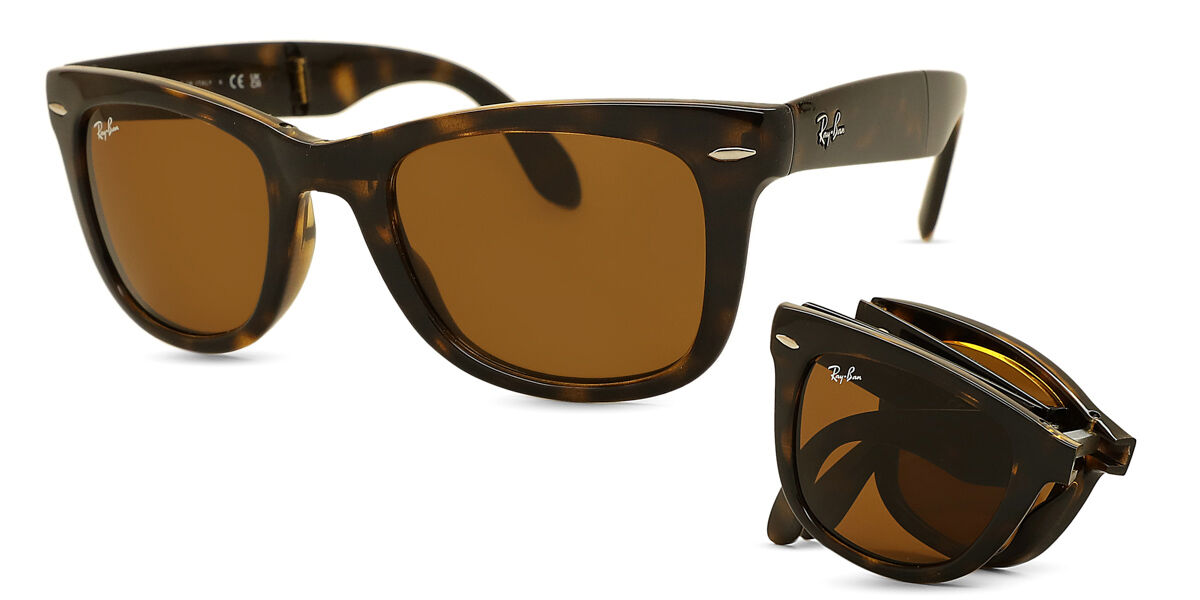 Ray-Ban RB4105 Wayfarer Folding 710, Tortoiseshell frame