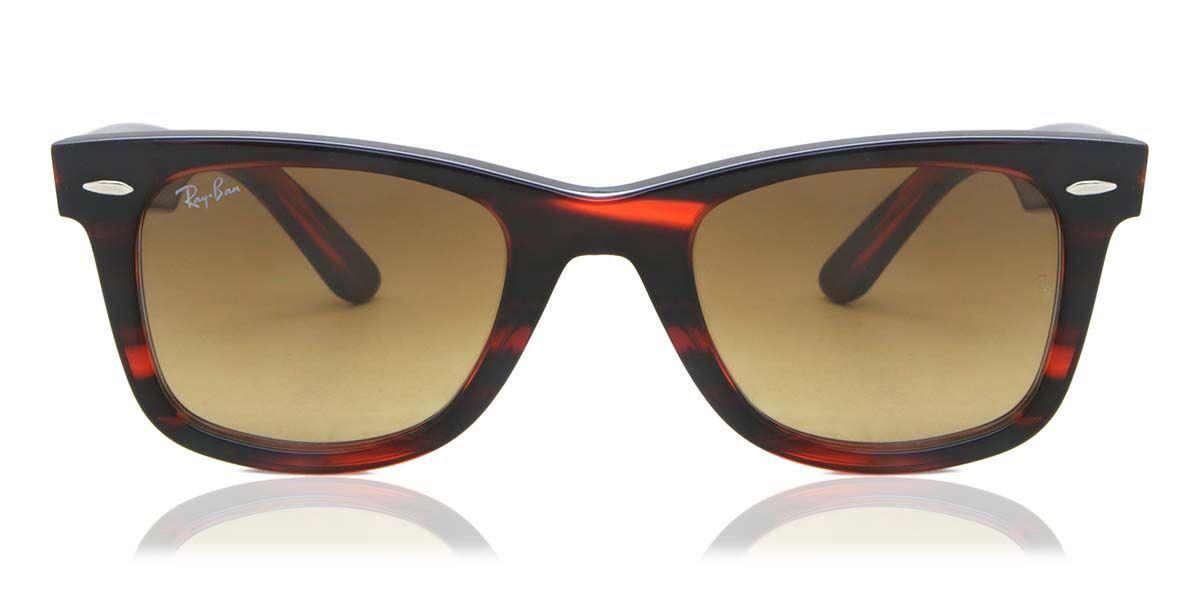 Ray-Ban RB2140 Wayfarer 136285, Red frame