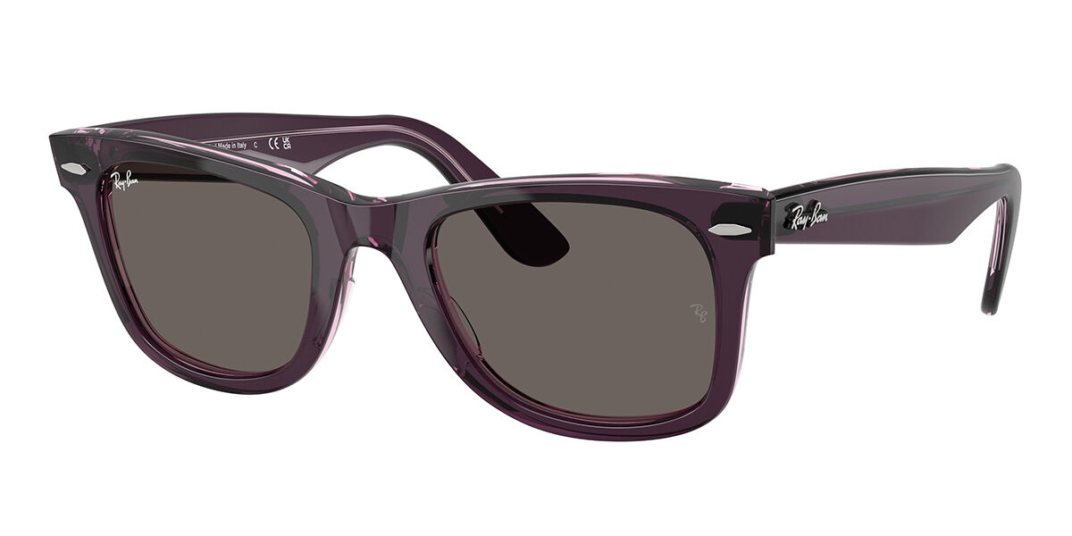 Ray-Ban RB2140 Wayfarer 1447B1, Purple frame