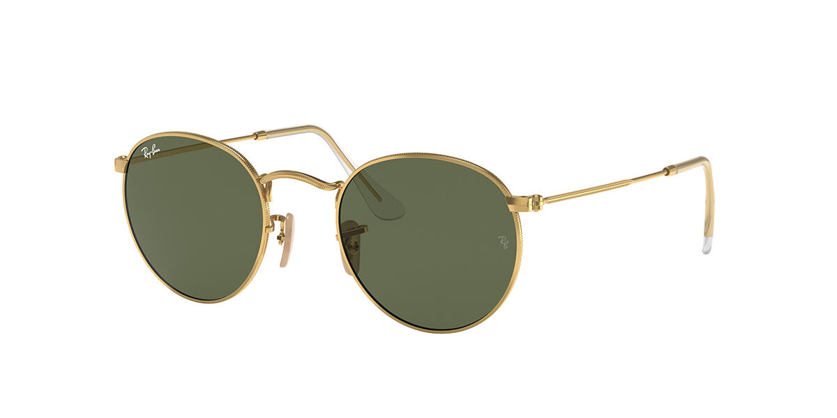 Ray-Ban RB3447N Round Metal 001, Gold frame
