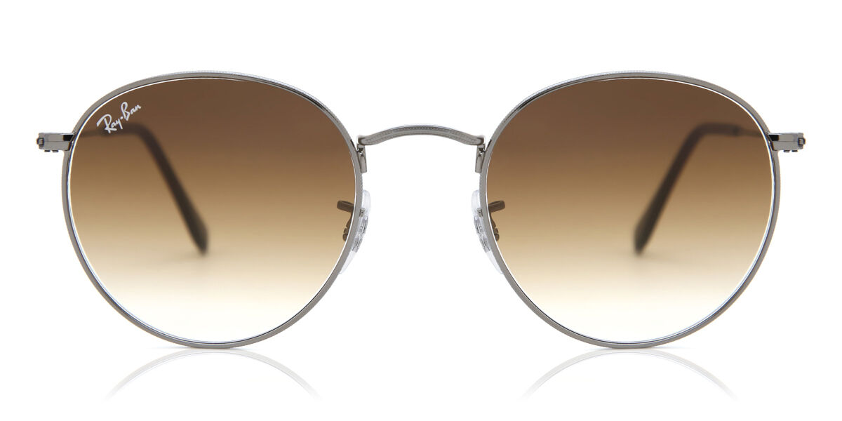 Ray-Ban RB3447N Round Metal 004/51, Grey frame