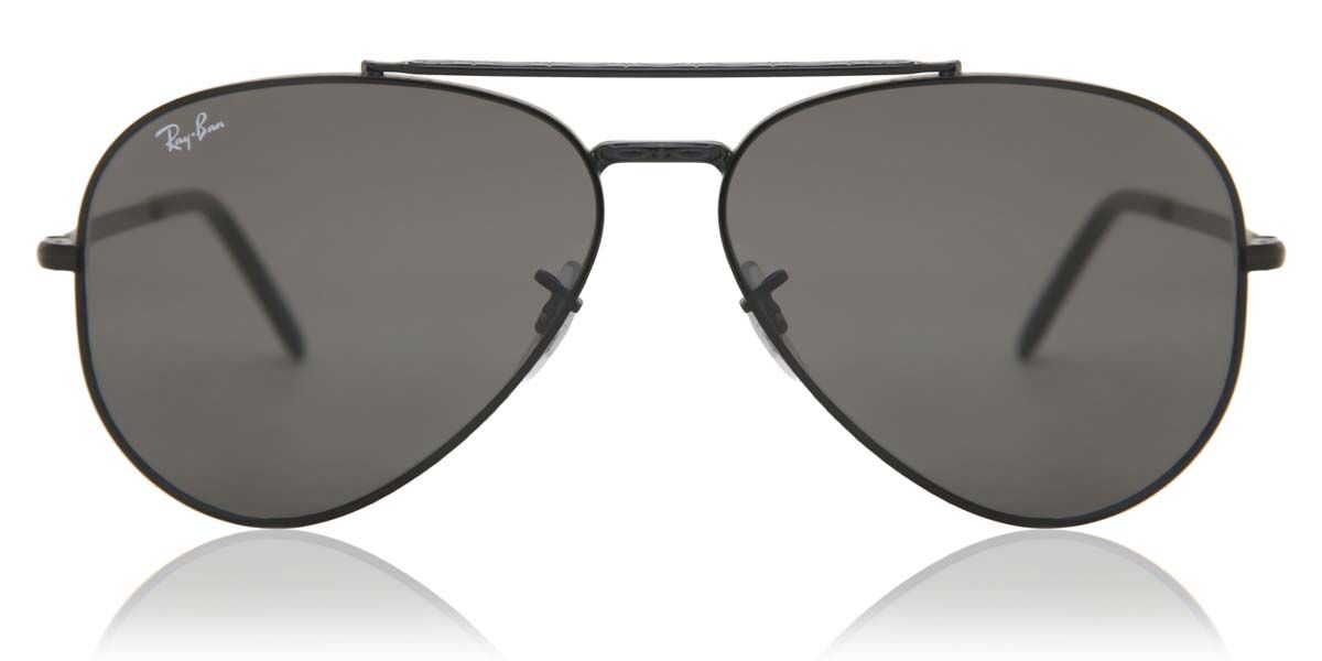 Ray-Ban RB3625 New Aviator 002/B1, Black frame