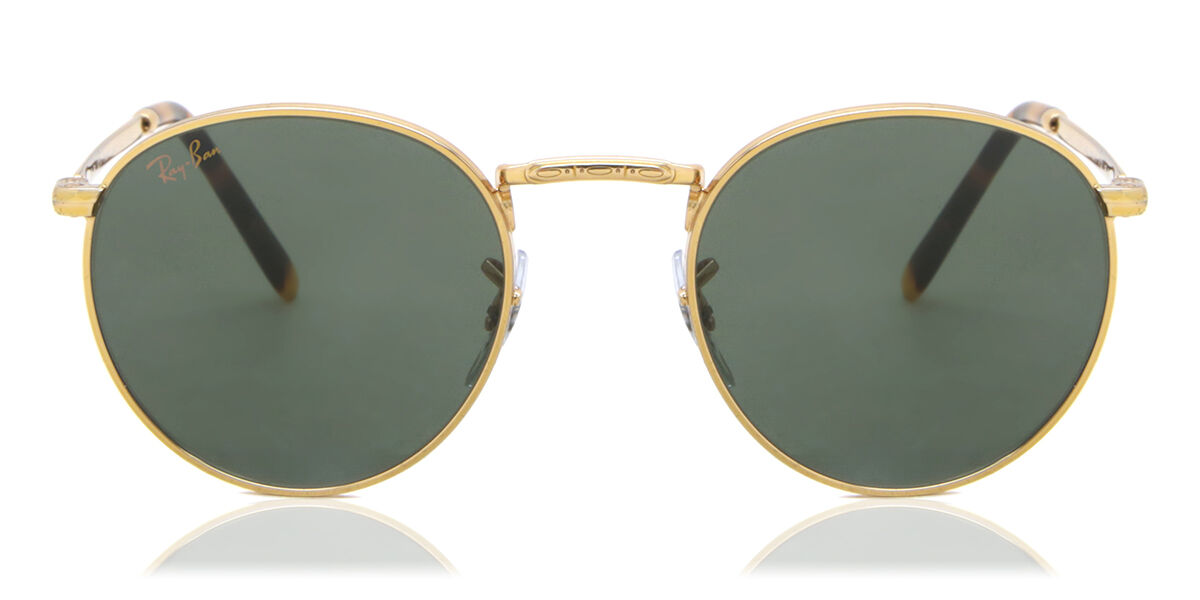Ray-Ban RB3637 New Round 919631, Gold frame