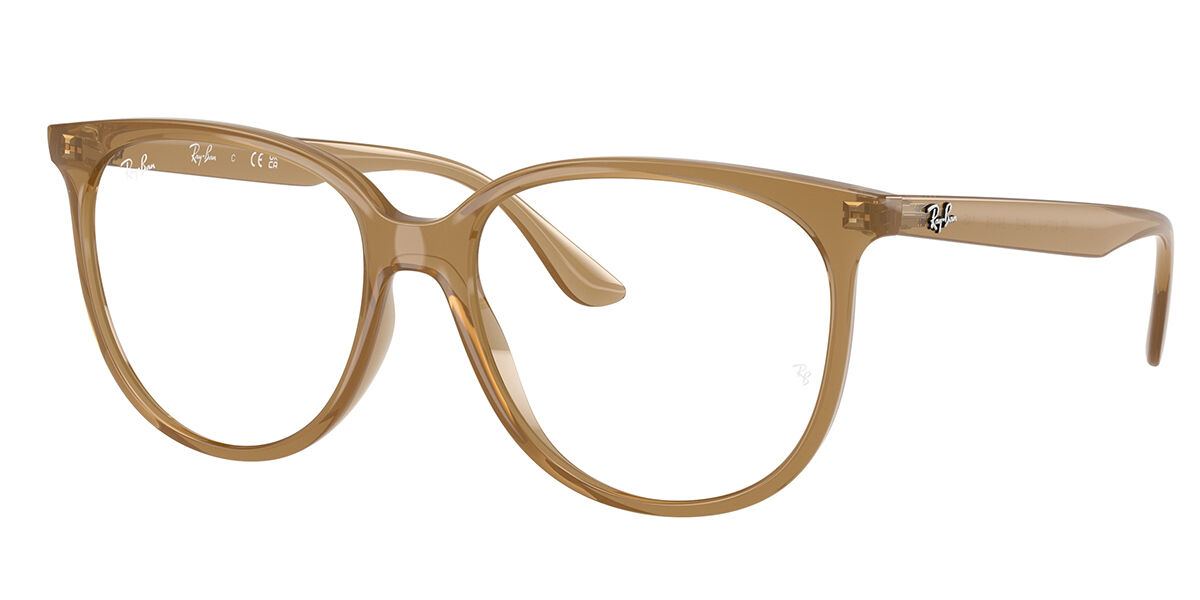 Ray-Ban RX4378V 8412, Brown frame