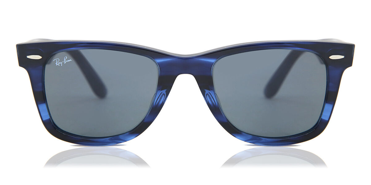 Ray-Ban RB2140F Asian Fit 1361R5, Blue frame