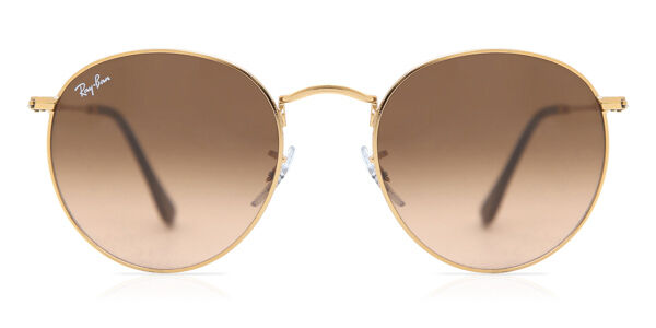 Ray-Ban RB3447 Round Metal 9001A5, Gold frame