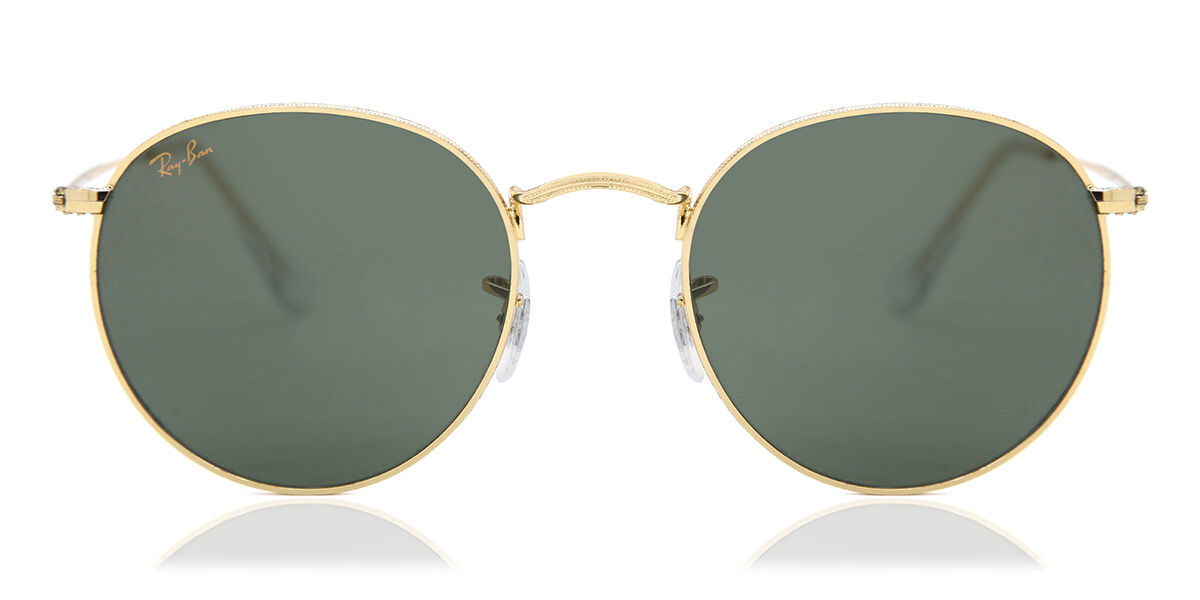 Ray-Ban RB3447 Round Metal 919631, Gold frame