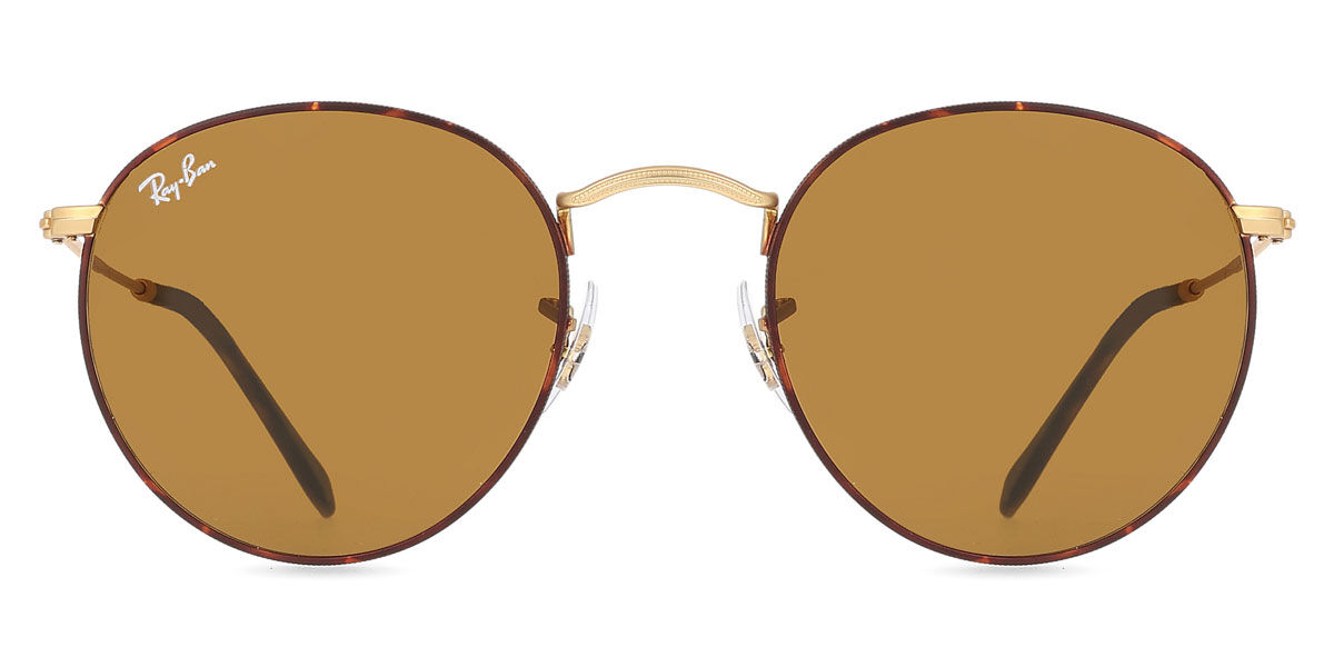 Ray-Ban RB3447 Round Metal 927533, Tortoiseshell frame