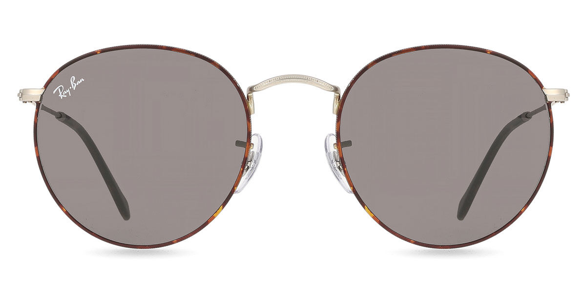 Ray-Ban RB3447 Round Metal 9277B1, Tortoiseshell frame