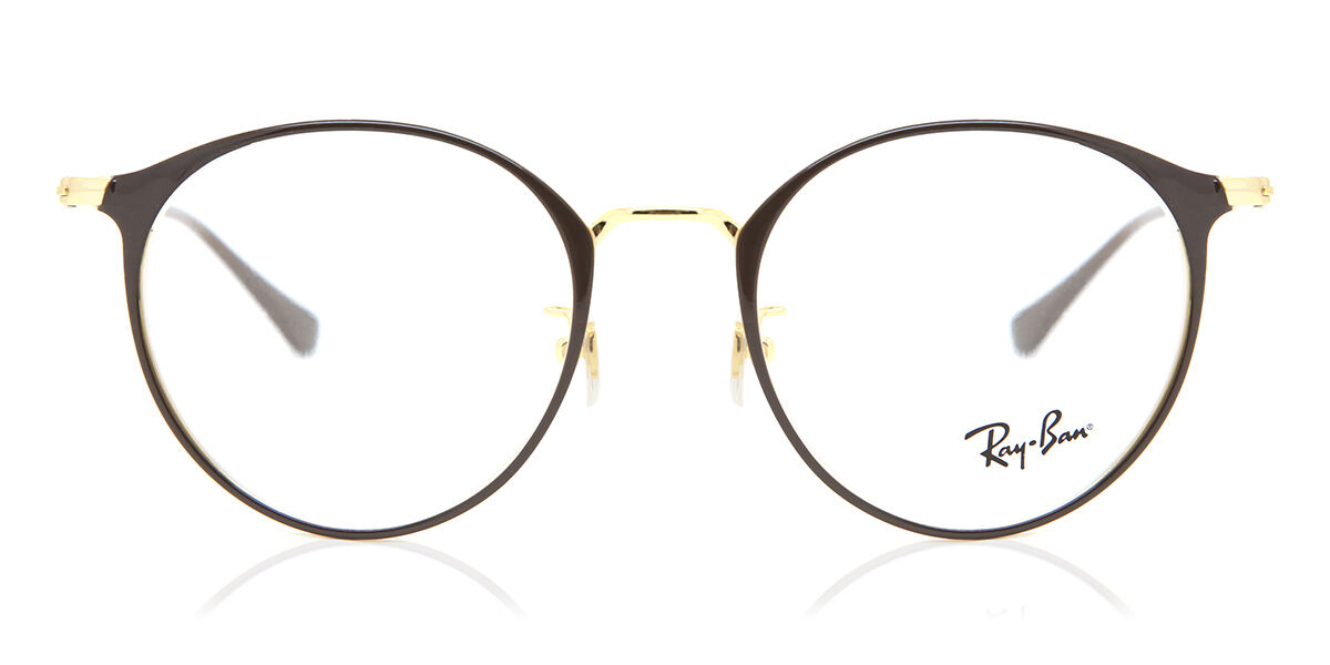 Ray-Ban RX6378F Asian Fit 2905, Brown frame