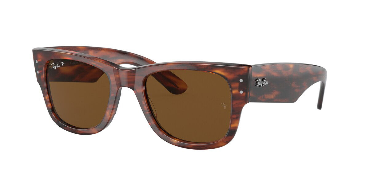 Ray-Ban RB0840SF Mega Wayfarer Asian Fit 954/57, Tortoiseshell frame