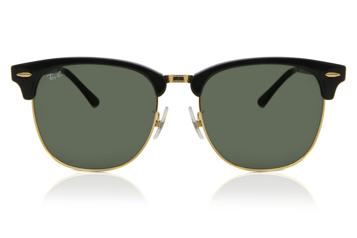 Ray-Ban RB3016F Clubmaster Asian Fit W0365, Black frame