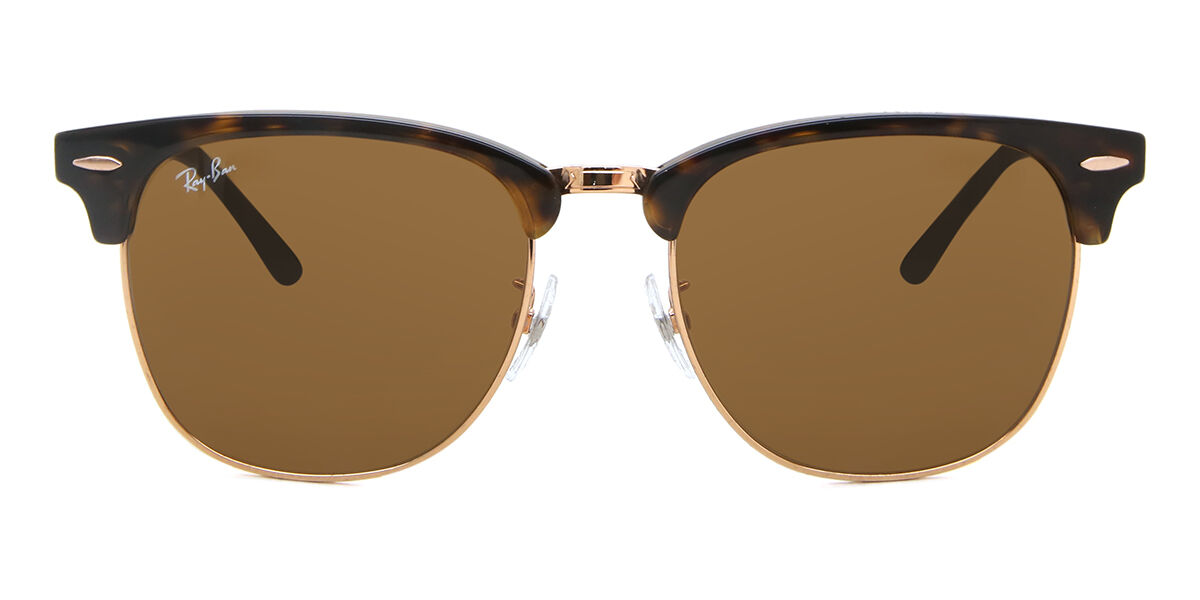Ray-Ban RB3016F Clubmaster Asian Fit 130933, Tortoiseshell frame