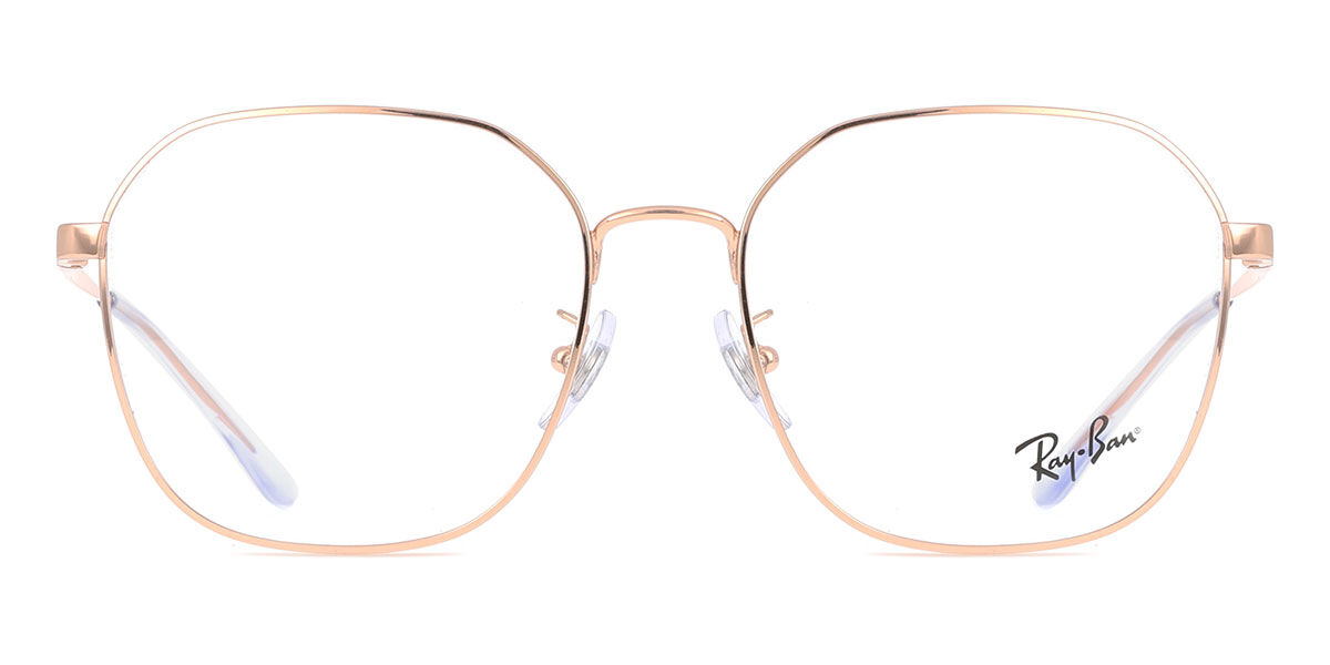 Ray-Ban RX6490D Asian Fit 3094, Gold frame