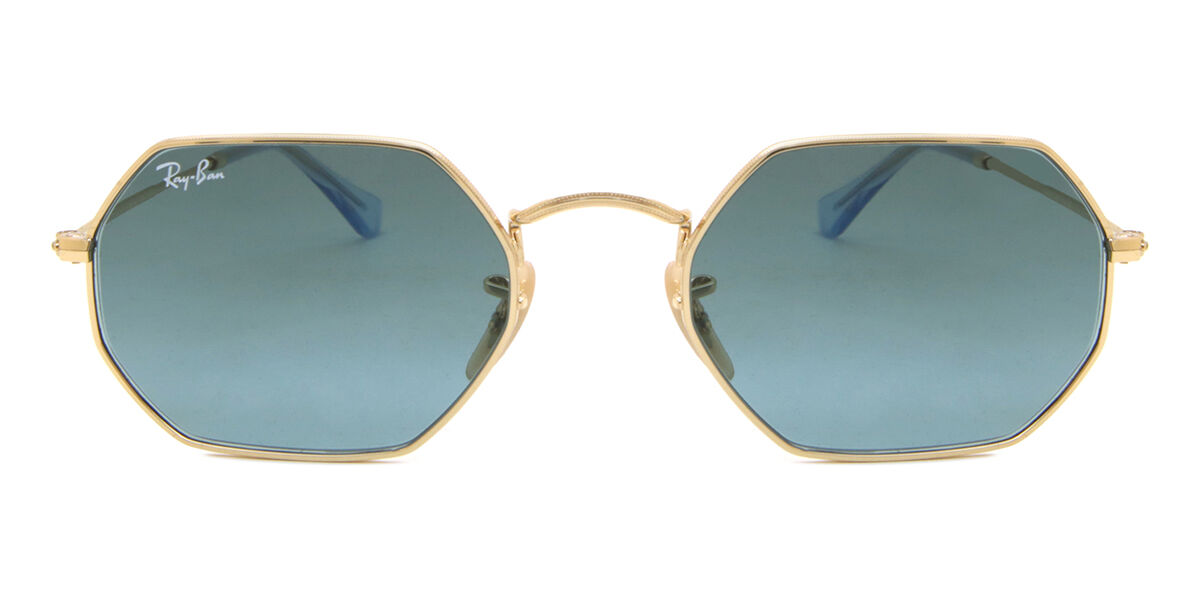 Ray-Ban RB3556N Octagonal 91233M, Gold frame