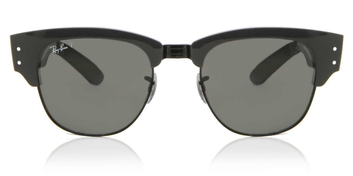 Ray-Ban RB0316S Mega Clubmaster Polarized 136748, Black frame