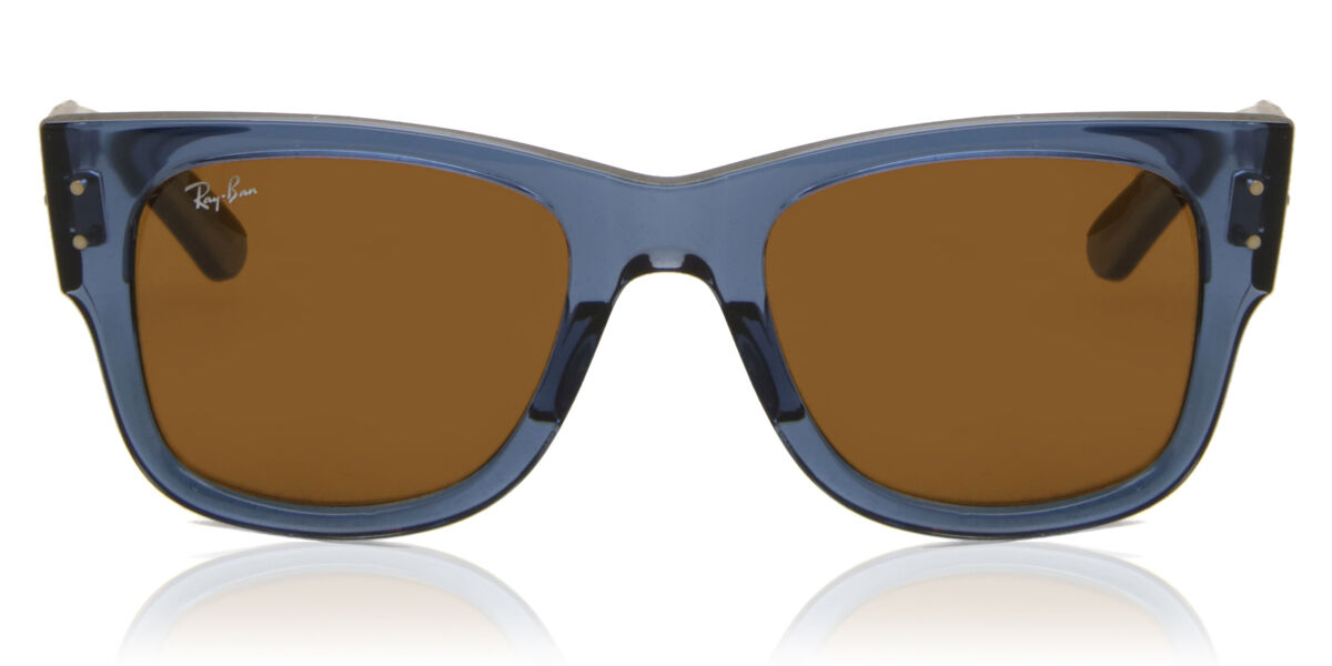 Ray-Ban RB0840S Mega Wayfarer 668073, Blue frame