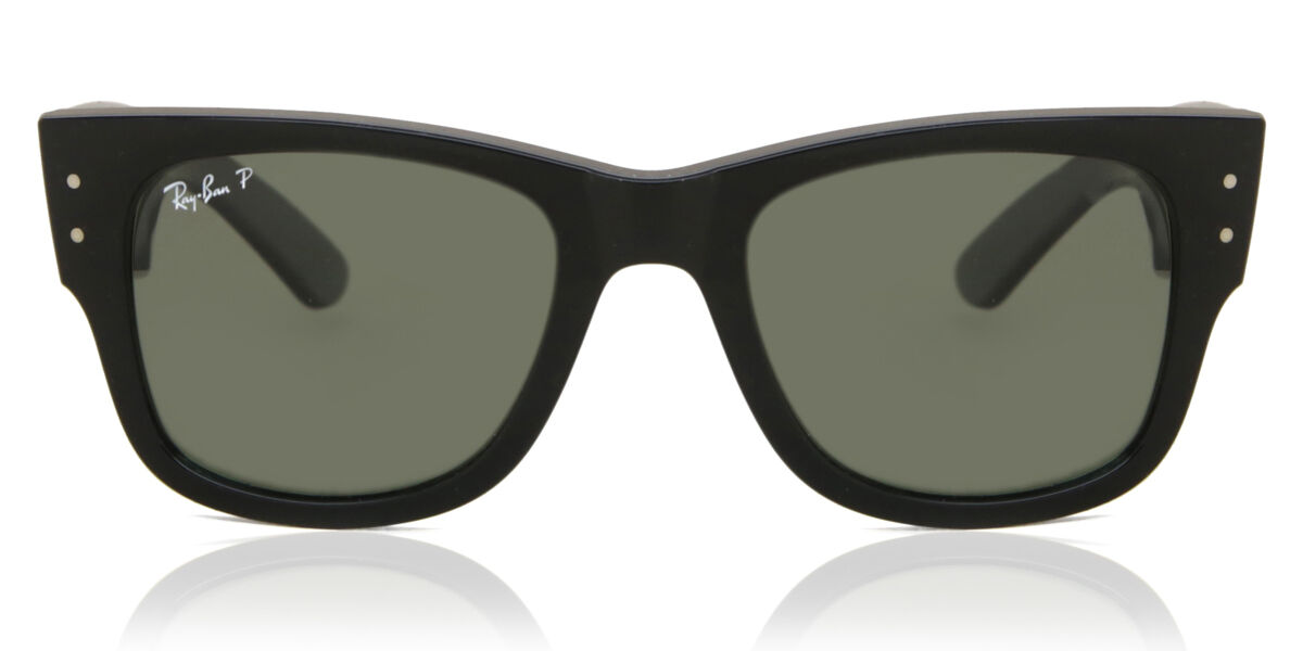 Ray-Ban RB0840S Mega Wayfarer Polarized 901/58, Black frame
