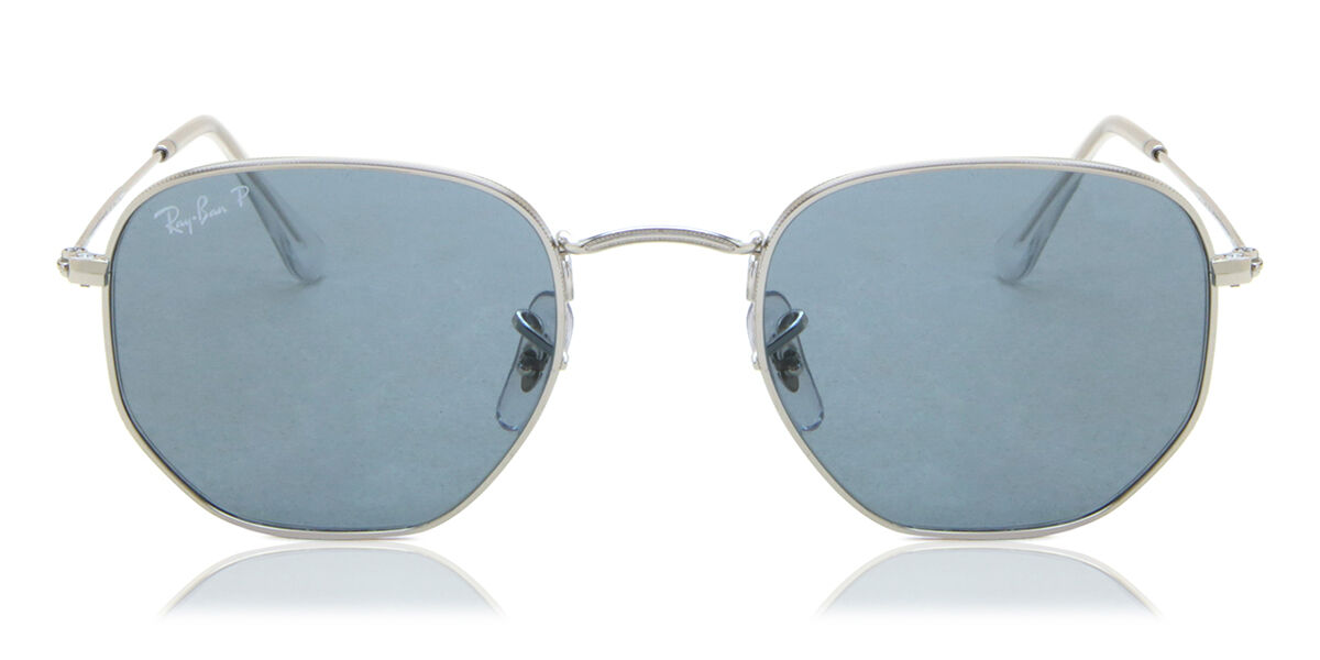Ray-Ban RB3548N Hexagonal Asian Fit Polarized 003/02, Silver frame