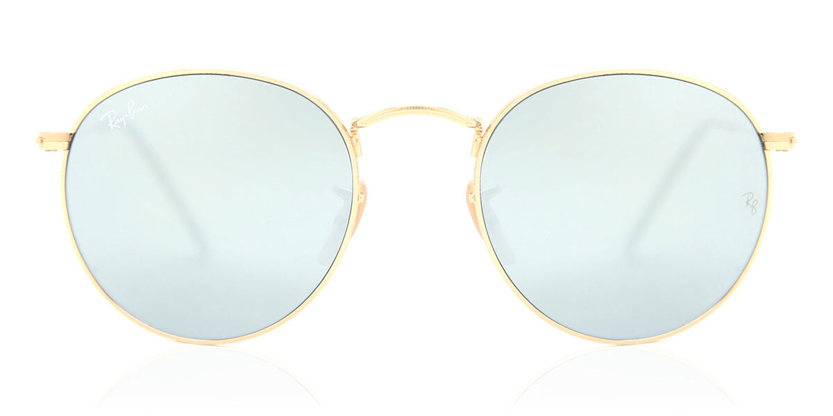 Ray-Ban RB3447N Round Metal 001/30, Gold frame